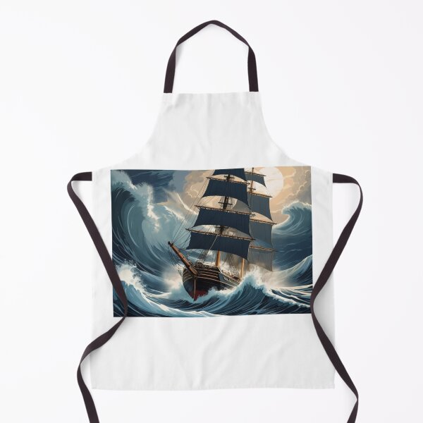 Item preview, Sailing ship during a storm designed and sold by KilianSzmid.