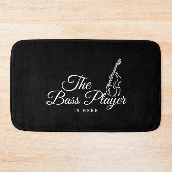 Item preview, Relax The double bass Player Is Here designed and sold by TrendMosaic.