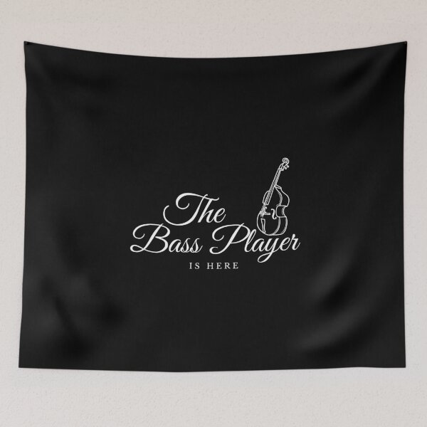 Item preview, Relax The double bass Player Is Here designed and sold by TrendMosaic.