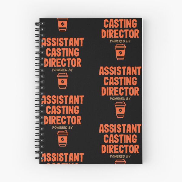 Item preview, Assistant Casting Director Powered by Coffee designed and sold by NermilioDesigns.