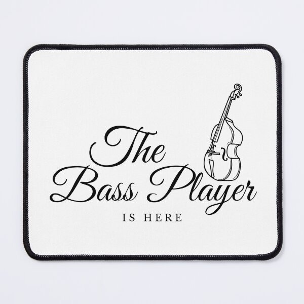 Item preview, Relax The double bass Player Is Here designed and sold by TrendMosaic.