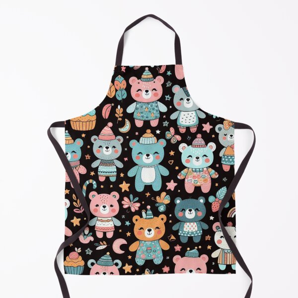 Item preview, Cute Happy Bears Pattern: Adorable Bear Design for a Joyful Atmosphere designed and sold by ProjectNoah.