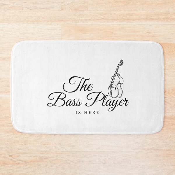Item preview, Relax The double bass Player Is Here designed and sold by TrendMosaic.