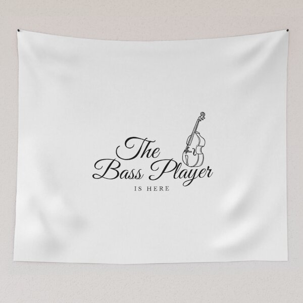 Item preview, Relax The double bass Player Is Here designed and sold by TrendMosaic.