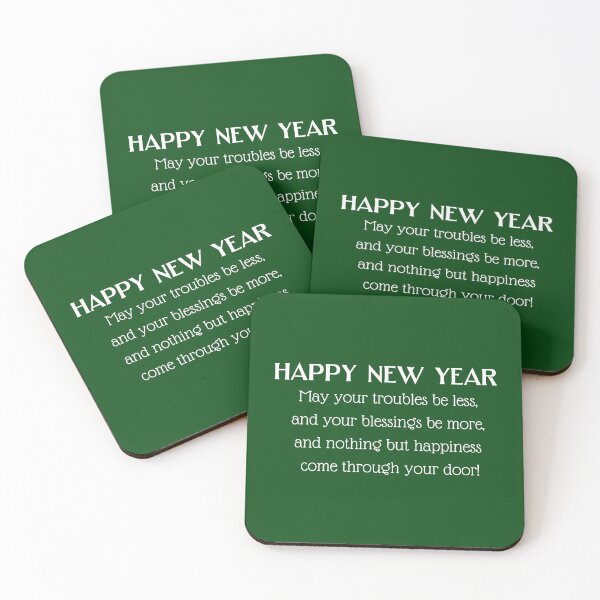 Item preview, New Year Blessing Irish Quote designed and sold by wejollydigitals.