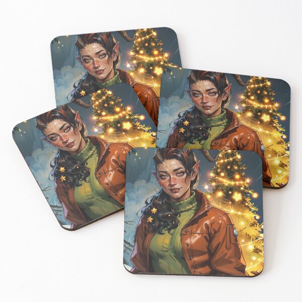 Item preview, Karlach Cliffgate and the Christmas Tree designed and sold by 2DVice.