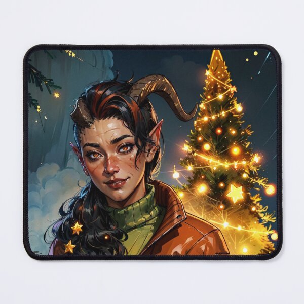 Item preview, Karlach Cliffgate and the Christmas Tree designed and sold by 2DVice.