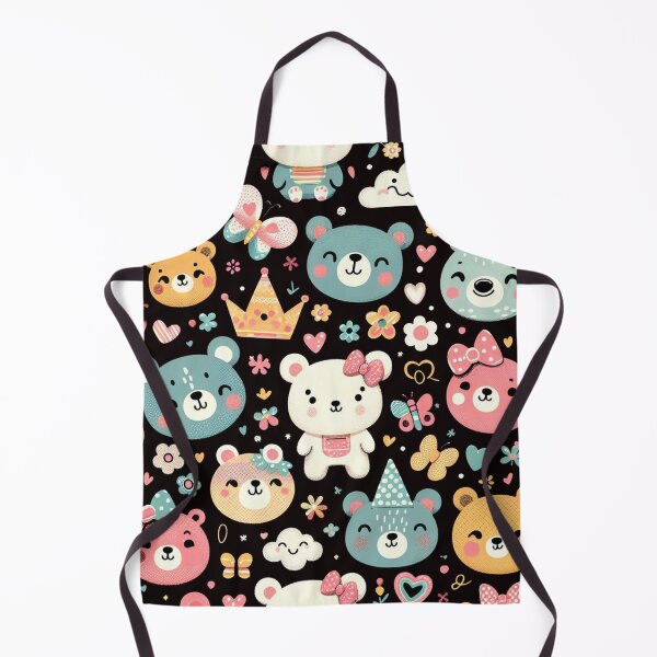 Item preview, Cute Face Bears Pattern: Charming and Playful Bear Design for All Ages designed and sold by ProjectNoah.