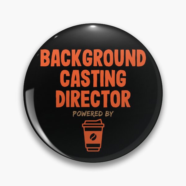 Item preview, Background Casting Director Powered by Coffee designed and sold by NermilioDesigns.