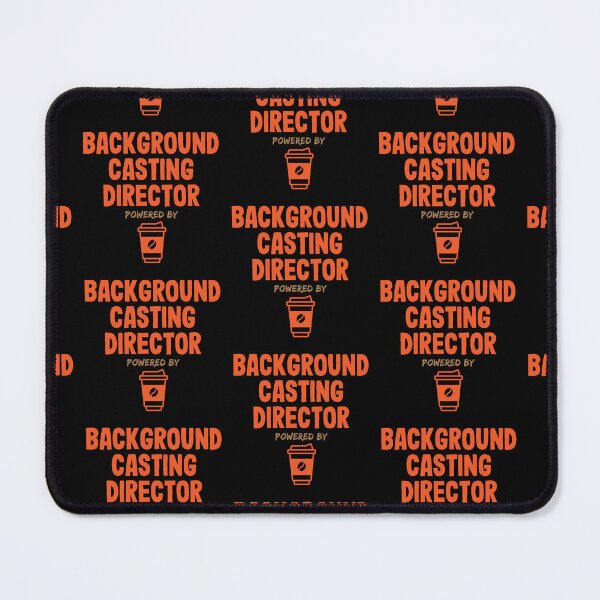 Item preview, Background Casting Director Powered by Coffee designed and sold by NermilioDesigns.