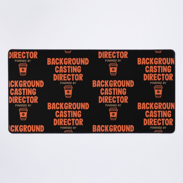 Item preview, Background Casting Director Powered by Coffee designed and sold by NermilioDesigns.