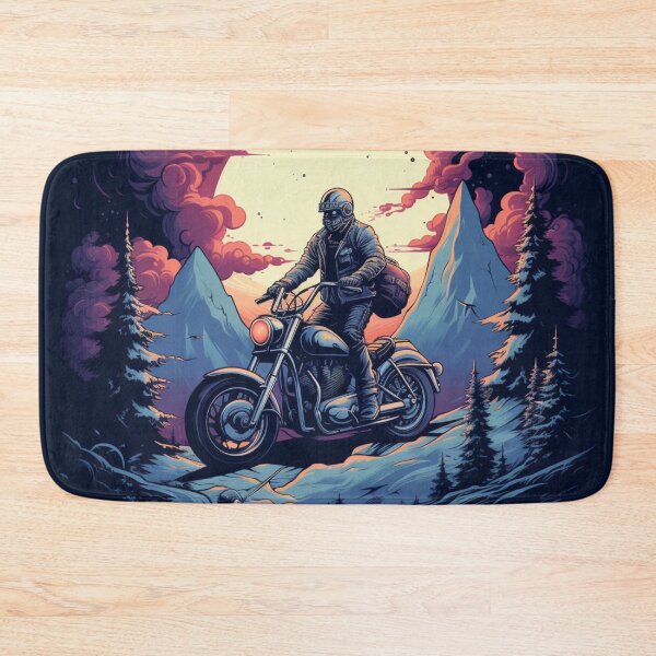 Item preview, Mountain Biker Retro Style designed and sold by GrinGalore.