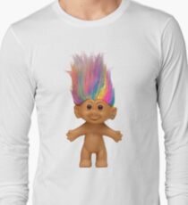 Troll Doll sticker Long Sleeve T-Shirt