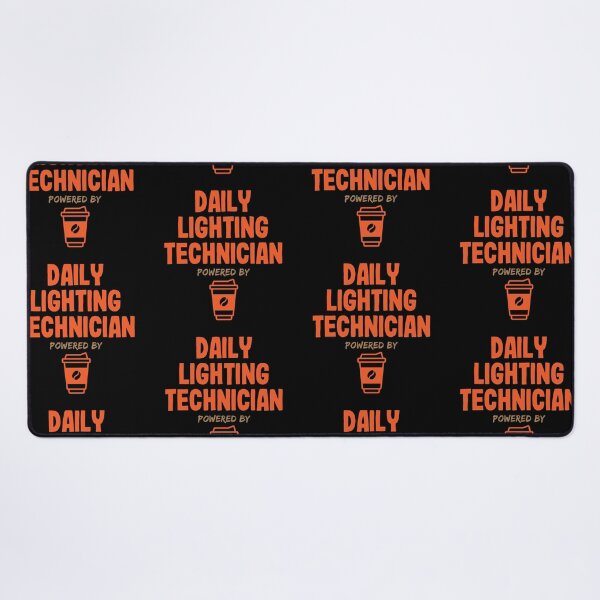 Item preview, Daily Lighting Technician Powered by Coffee designed and sold by NermilioDesigns.