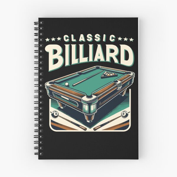 Aperçu de l'œuvre Billard classique - Billard rétro vintage Table de billard créée et vendue par Thomas Remmers.