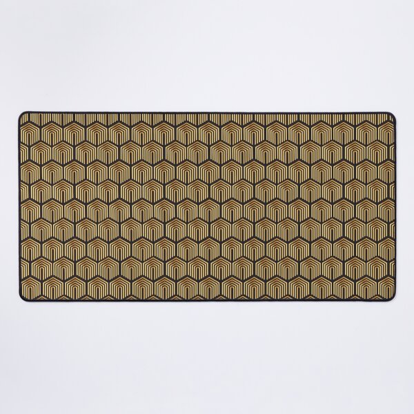 Item preview, Black and gold graphic art deco designed and sold by OtterFactory.