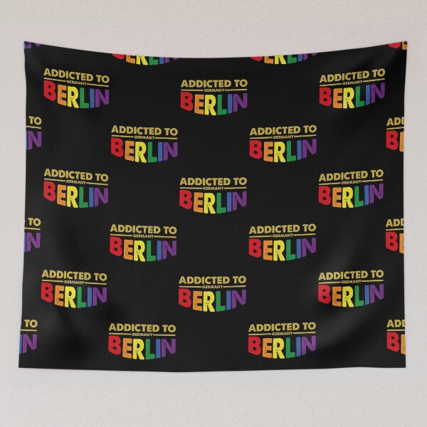 Item preview, ADDICTED TO BERLIN - PRIDE OF GERMANY designed and sold by Lovesicker.
