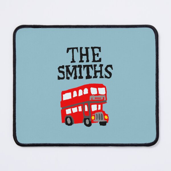 Item preview, The Smiths Double Decker Bus linocut illustration designed and sold by Olivia Braunsteiner.