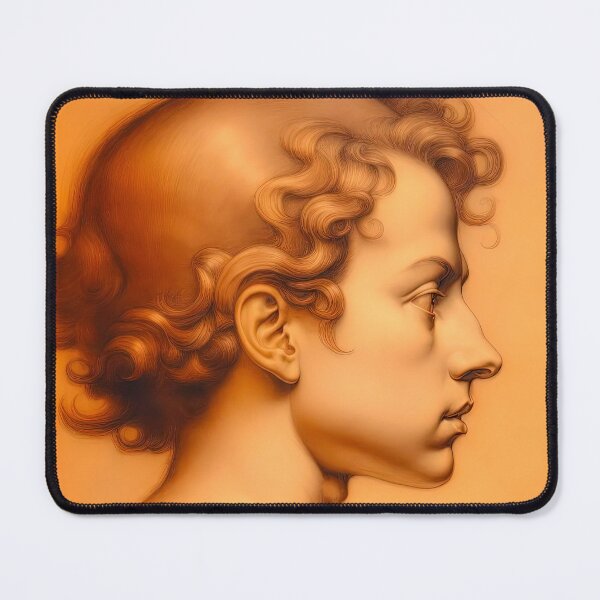 Item preview, Portrait Of Young Boy In Profile designed and sold by LanaGustavsson.