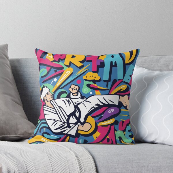 Item preview, Karate - fighting and belt designed and sold by desinganddecor.