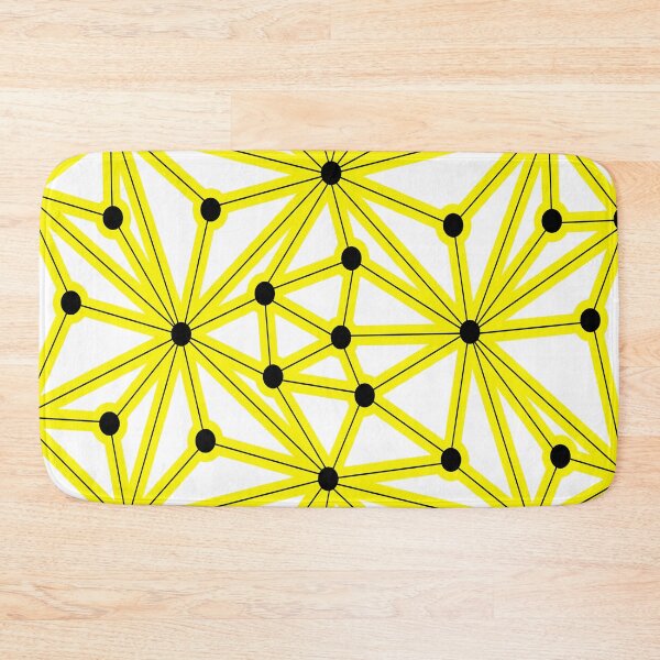 Item preview, Abstract geometric pattern - yellow. designed and sold by K.S ART.