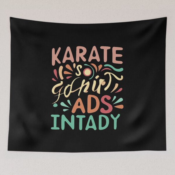 Item preview, Karate - fighting and belt designed and sold by desinganddecor.