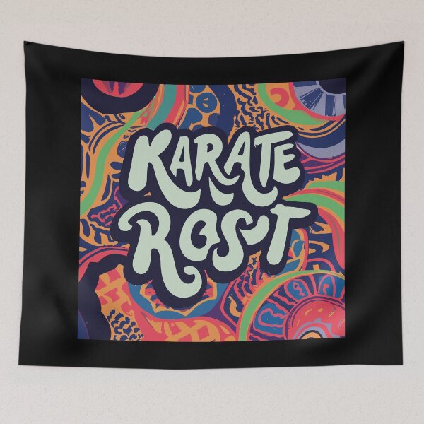 Item preview, Karate - fighting and belt designed and sold by desinganddecor.