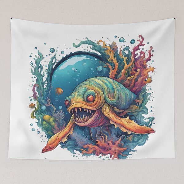 Item preview, Leviathan Deep Ocean Scary Creatures  designed and sold by CyberArtistOne.