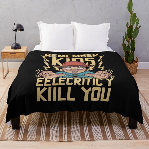 Item preview, Remember Kids, Electricity Will Kill You  designed and sold by MizoX7.