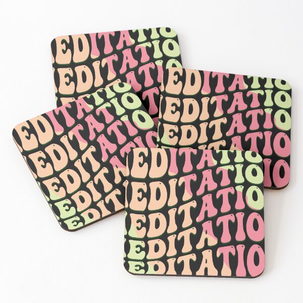 Item preview, "Colorful Meditation Mantra" - Vibrant Mindfulness designed and sold by RaveNamaste.