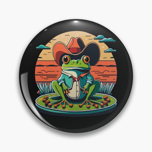 Item preview,  A Frog with a Cowboy Hat Adventure designed and sold by Clouth Clothing  ⭐⭐⭐⭐⭐.
