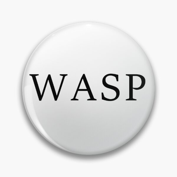 Item preview, Wasp black text.  designed and sold by szymonkanik.