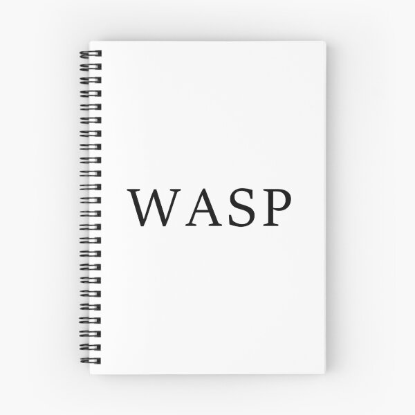 Item preview, Wasp black text.  designed and sold by szymonkanik.