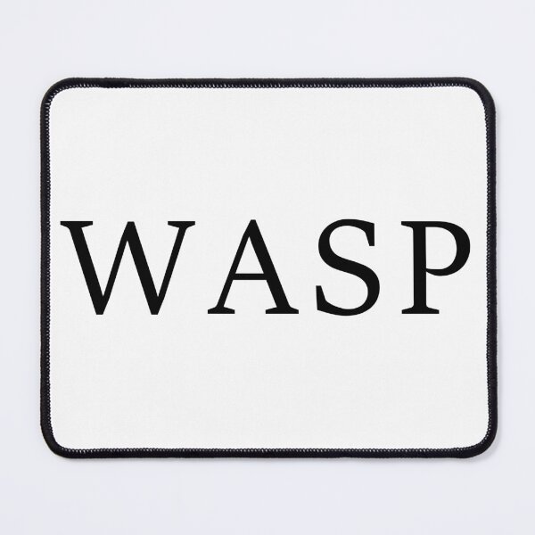 Item preview, Wasp black text.  designed and sold by szymonkanik.
