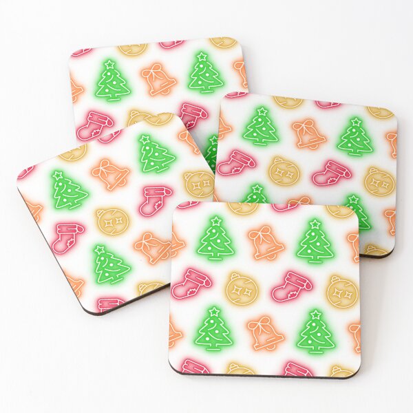 Item preview, Neon Christmas designed and sold by Pixels2Patterns.