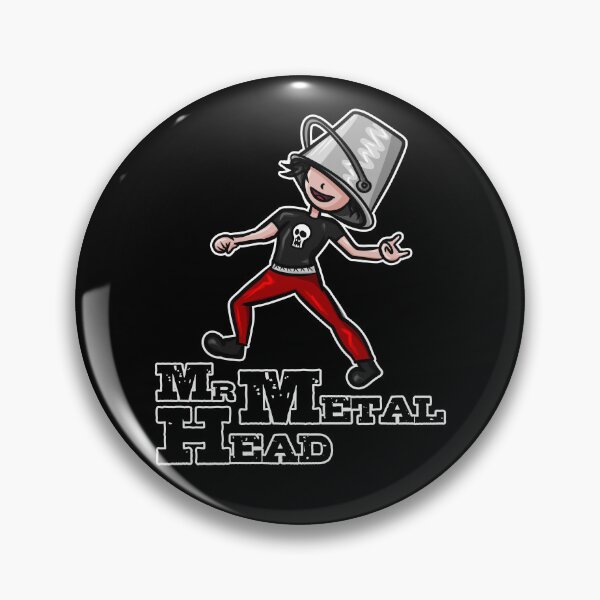 Item preview, Mr. Metal Head: Bucket Beats and Headbang Laughter designed and sold by impressionofmel.