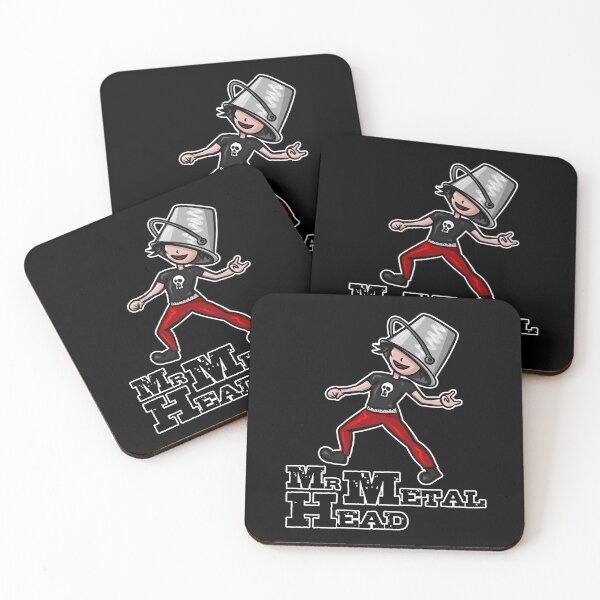 Item preview, Mr. Metal Head: Bucket Beats and Headbang Laughter designed and sold by impressionofmel.