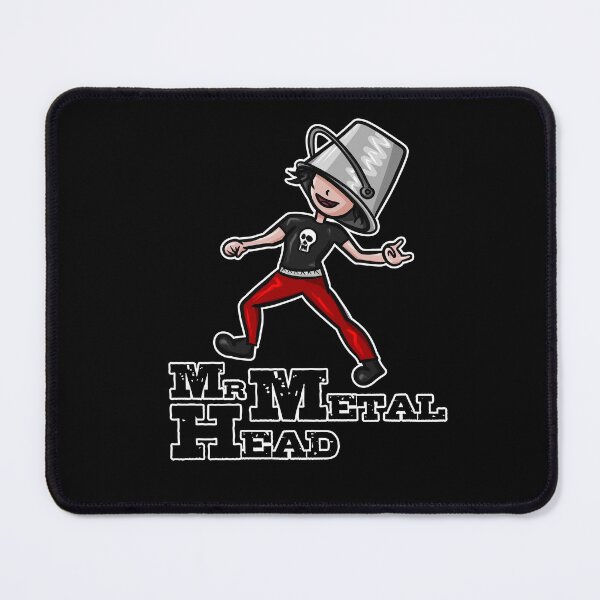 Item preview, Mr. Metal Head: Bucket Beats and Headbang Laughter designed and sold by impressionofmel.