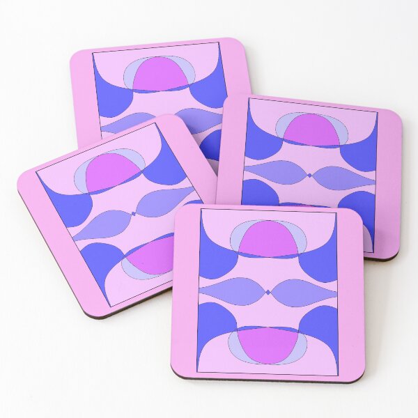 Item preview, patterns with pink and purple tones designed and sold by azet-art.