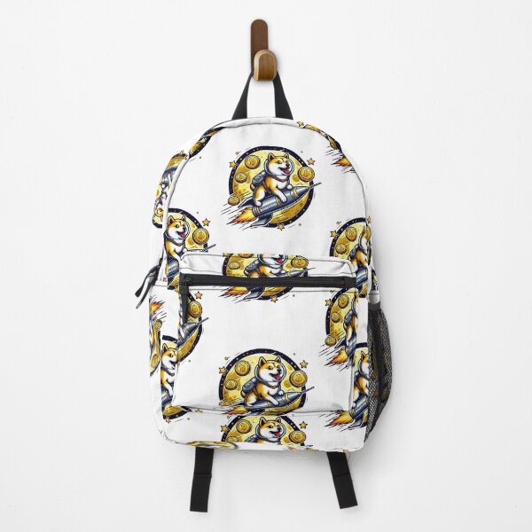 Item preview, Dogecoin To The Moon Rocket  designed and sold by GalaxyGraffiti.