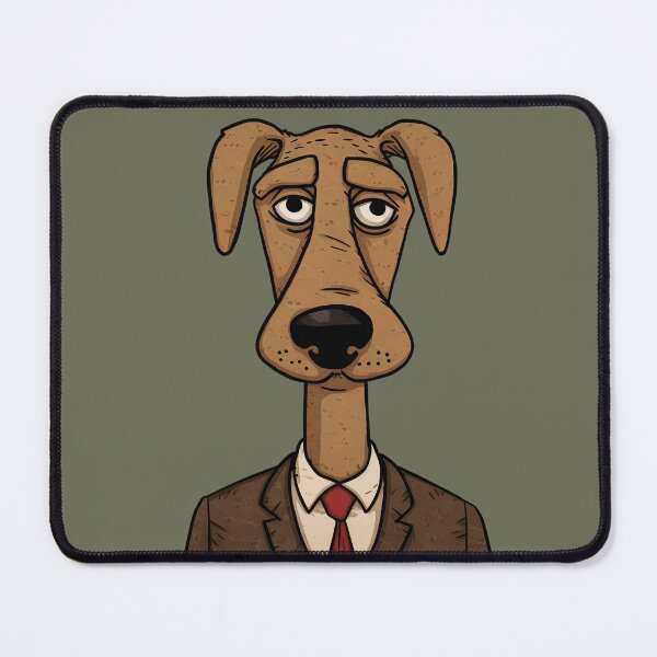 Item preview, Playful Human-Like Dog Cartoon Illustration (No. 2) designed and sold by Daniel Reyes.