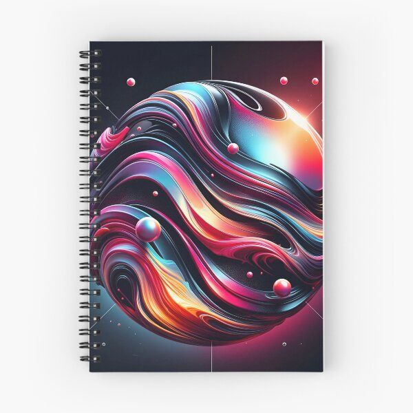 Item preview, Fluid Cosmos: Sci-Fi Liquid Gradient designed and sold by APARTAI EU.