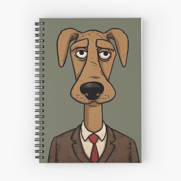 Item preview, Playful Human-Like Dog Cartoon Illustration (No. 2) designed and sold by Daniel Reyes.