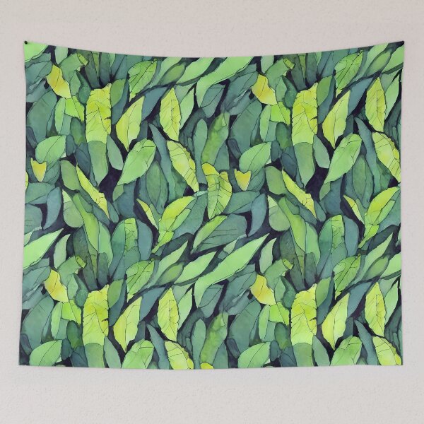 Item preview, Leaves Watercolor designed and sold by anaraee.