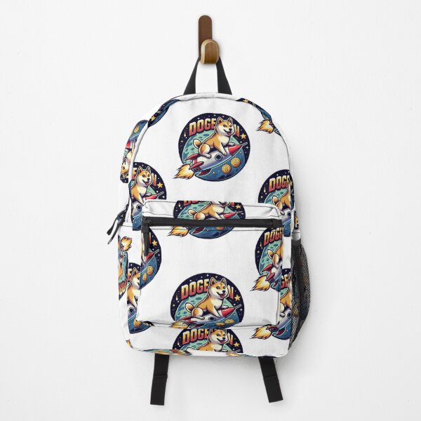 Item preview, Dogecoin To The Moon Rocket  designed and sold by GalaxyGraffiti.