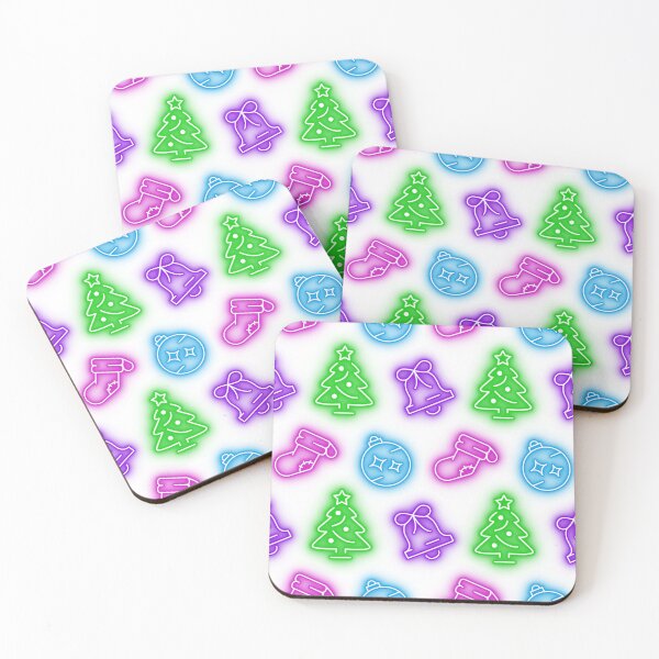 Item preview, Multi Neon Christmas designed and sold by Pixels2Patterns.