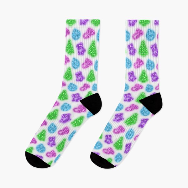Item preview, Multi Neon Christmas designed and sold by Pixels2Patterns.