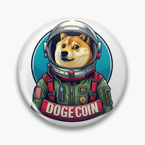 Item preview, Dogecoin To The Moon Rocket  designed and sold by GalaxyGraffiti.