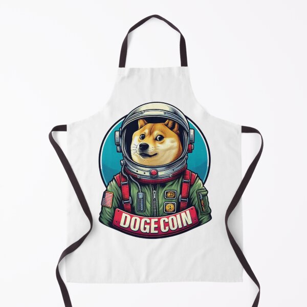 Item preview, Dogecoin To The Moon Rocket designed and sold by GalaxyGraffiti.