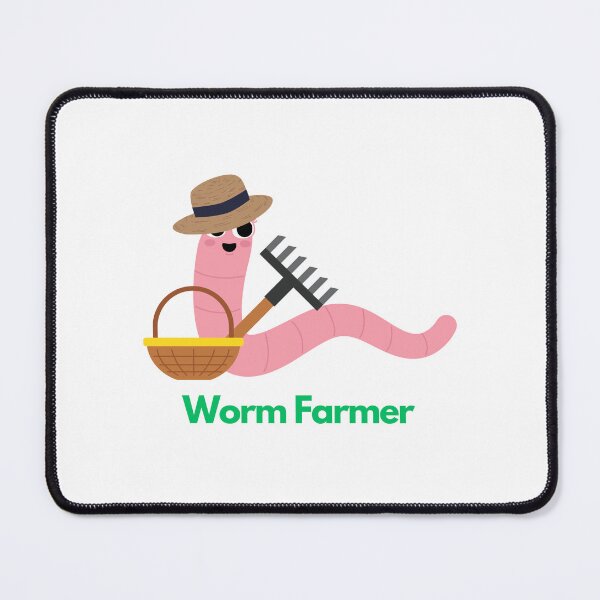 Item preview, Worm Farmer Composting designed and sold by ridnaledesigner.